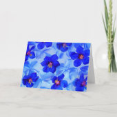 Mooi blauw! Goed gedaan Kaart (Voorkant)