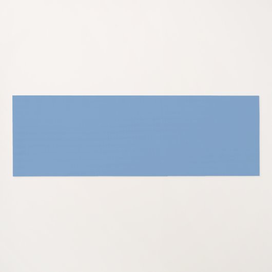 Mooi blauw  Japans ventilatorpatroon Yogamat (Achterkant (horizontaal))