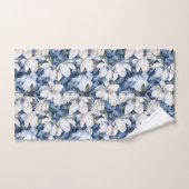 Mooi blauw Magnolia Bad Handdoek (Handdoek)