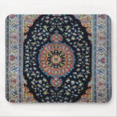 Mooi blauw oosters Antiek Kilim tapijt Muismat (Voorkant)