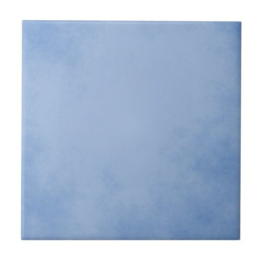 Mooi blauw perkament tegeltje (Voorkant)
