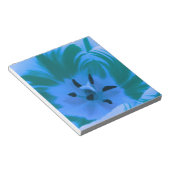Mooi blauw tapestation notitieblok (Schuin)