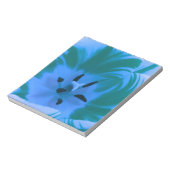 Mooi blauw tapestation notitieblok (Linkerzijde)