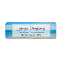 Mooi blauw tropisch strand