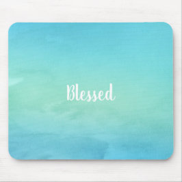 Mooi blauw zonder grenzen -  muismat