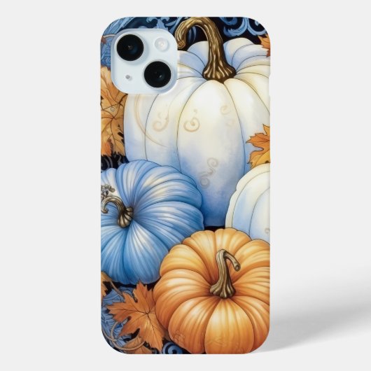 MOOI BLAUWE ORANJE W Case-Mate iPhone CASE (Achterkant)