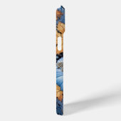 MOOI BLAUWE ORANJE W Case-Mate iPhone CASE (Achterkant / Rechts)