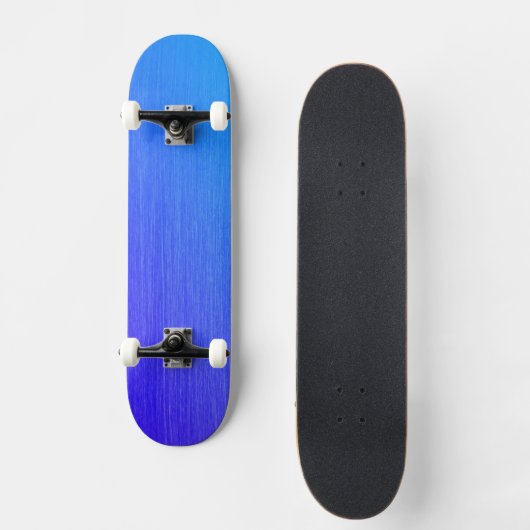 Mooi blended blauw persoonlijk skateboard (Voorkant)