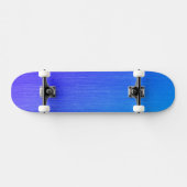 Mooi blended blauw persoonlijk skateboard (Horizontaal)