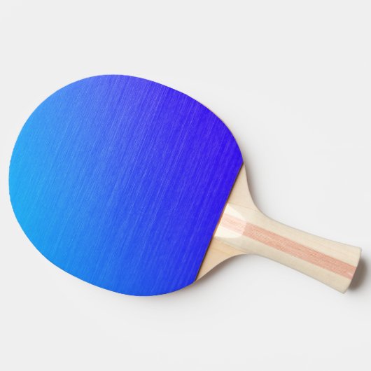 Mooi blended blauw tafeltennisbatje (Zijkant)