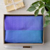 Mooi blended blauw tissuepapier (Geschenk)