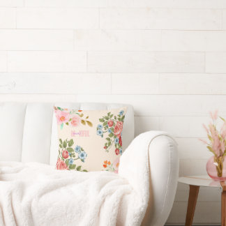 Mooi Bloemen Kussen – Elegante Home Decor