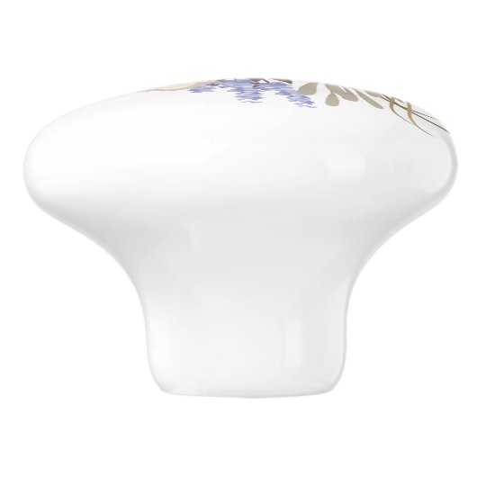 Mooi Bloemenkastje La Trekknop Trekkers Keramische Knop (Zijkant)