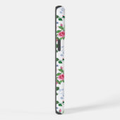 Mooi bloementuinmonogram  iPhone hoesje (Rechterkant)