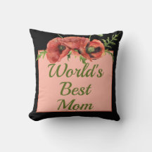 Mooi Bloemig Beste Moeder van de Wereld