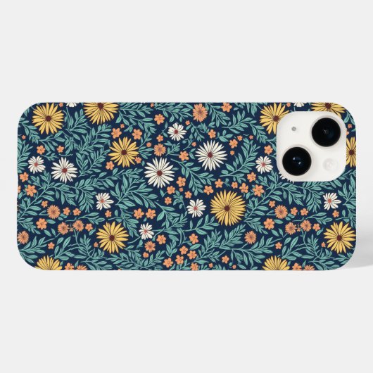 Mooi bloemig hoesje (Achterkant (horizontaal))