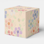 Mooi bloemig papieren hart bedankdoosjes (Achterkant)