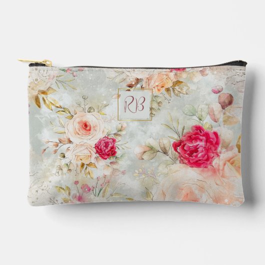 Mooi bloemmonogram etui (Voorkant)