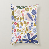 Mooi bloemmotief Accent Pillow Accent Kussen (Voorkant(Verticaal))