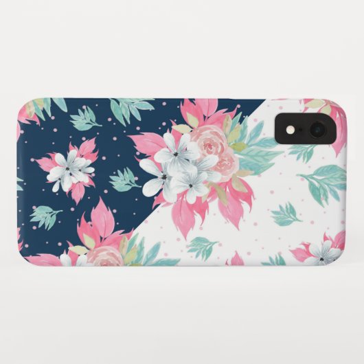 Mooi bloemontwerp Case-Mate iPhone case (Achterkant (horizontaal))