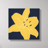 Mooi bloemontwerp Lily No. 1 Canvas Afdruk (Voorkant)