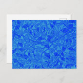 Mooi Blue Honeysuckle Pattern van W. Morris Briefkaart (Voorkant / Achterkant)