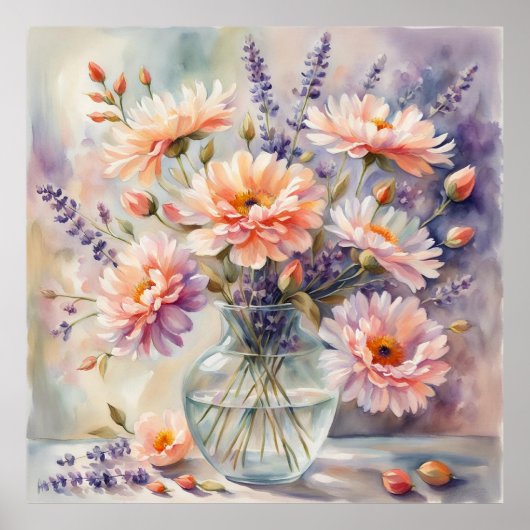 Mooi boeket 7 poster (Voorkant)