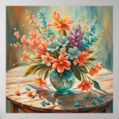 Mooi boeket 9 poster (Voorkant)