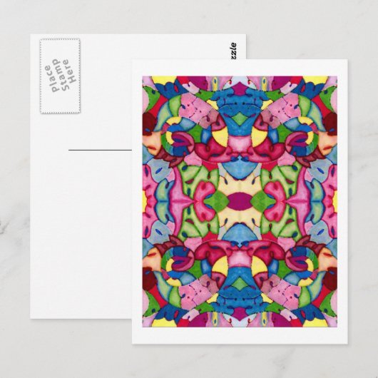 Mooi boeket Briefkaart (Voorkant / Achterkant)