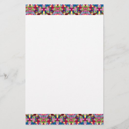 Mooi boeket briefpapier (Voorkant)