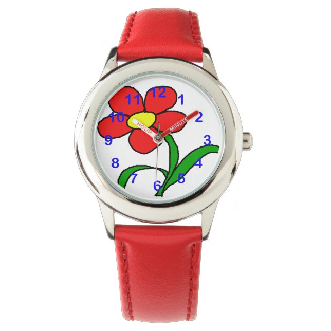 Mooi boeket horloge (Voorkant)