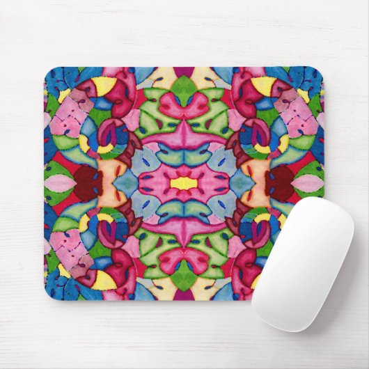 Mooi boeket mousepad muismat (Met muis)