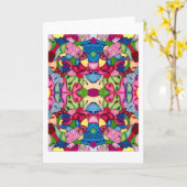 Mooi boeket Wenskaart Kaart (Gele Bloem)