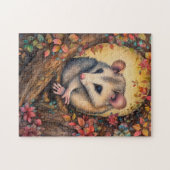 Mooi Boho Forest Dier/Possum Legpuzzel (Horizontaal)