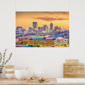Mooi Boston, Massachusetts, Verenigde Staten Poster (Keuken)
