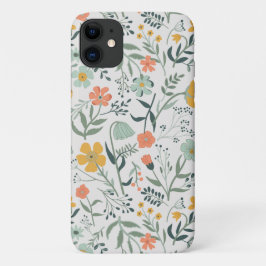 Mooi Botanisch Bloemen Patroon Case-Mate iPhone Case