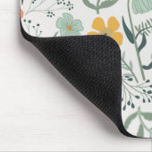 Mooi Botanisch Bloemen Patroon Muismat (Hoek)