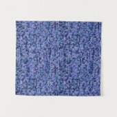 Mooi, breipatroon, gebreid, blauw en wandkleed (Voorkant (horizontaal))