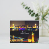 Mooi Briefkaart in Londen (Staand voorkant)