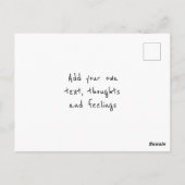 Mooi Briefkaart in Parijs (Achterkant)