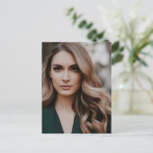 Mooi Briefkaart van Blonde (Staand voorkant)