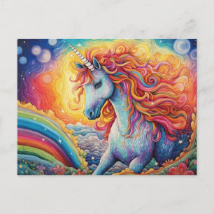Mooi Briefkaart van Unicorn