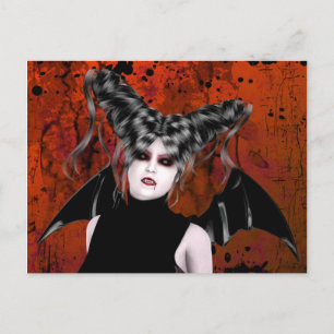 Mooi Briefkaart voor Gothic Vampire Kunst