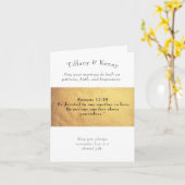 MOOI BRUILOFT WENSKAART KAART (Gele Bloem)