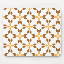 Mooi bruin bloemblad patroon