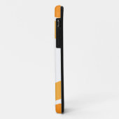 Mooi bruin bloemenpatroon Case-Mate iPhone case (Achterkant/links)