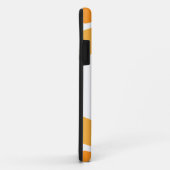 Mooi bruin bloemenpatroon Case-Mate iPhone case (Achterkant/rechts)