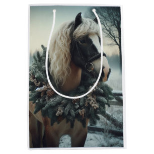 Mooi Bruin Paard Ruitersport Dierenliefde Medium Cadeauzakje