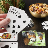 MOOI BRUIN PAARDJE POKERKAARTEN (Insitu)