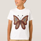 Mooi bruine vlinder t-shirt (Voorkant)